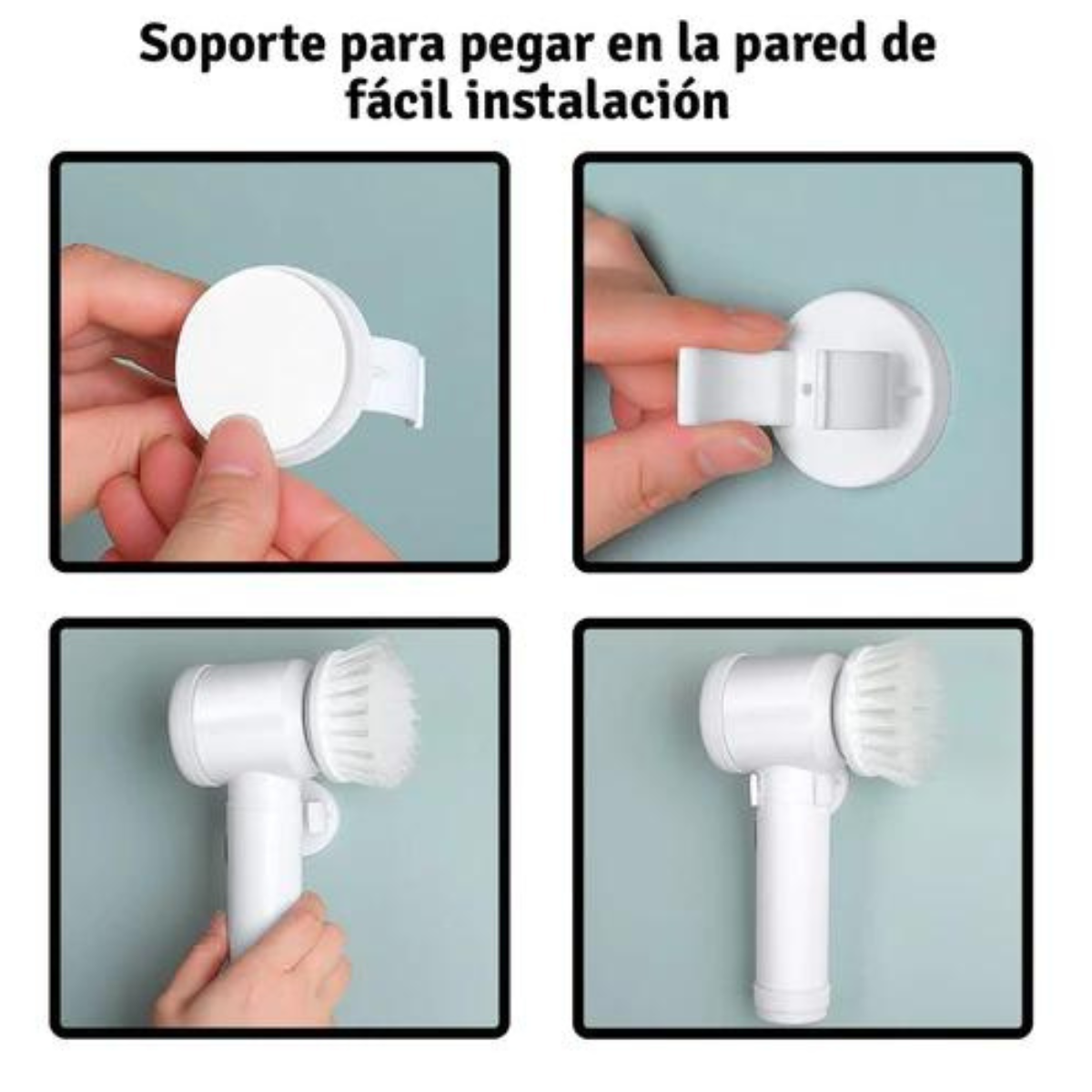 🧼✨ CEPILLO ELÉCTRICO GIRATORIO PRO – LIMPIEZA SIN ESFUERZO