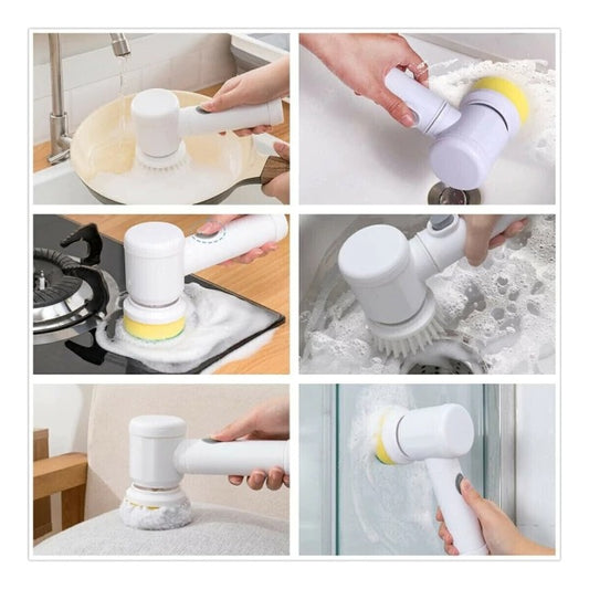 🧼✨ CEPILLO ELÉCTRICO GIRATORIO PRO – LIMPIEZA SIN ESFUERZO